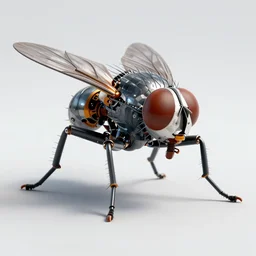 mechanical fly, robot, detailed, unreal engine, render 1 2 3 4 5 6