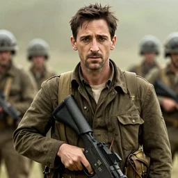 Adrien Brody starring in saving private Ryan