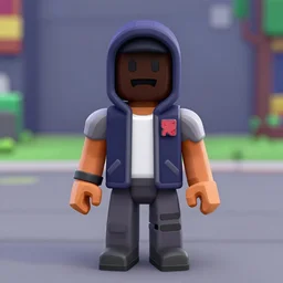 roblox murderer on roblox art style