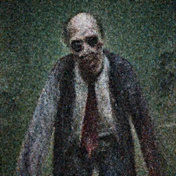 A realistic photo of a Zombie