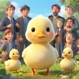 highly detailed illustration of a cute callduck, cute duck portrait, cute portrait of a duck, unreal engine, greg rutkowski, loish, rhads, beeple, makoto shinkai and lois van baarle, ilya kuvshinov, rossdraws, tom bagshaw, global illumination, detailed and intricate environment