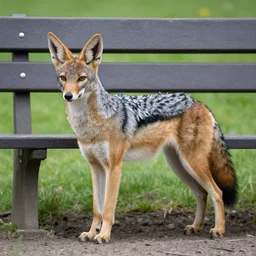 a jackal bench partly a jackal