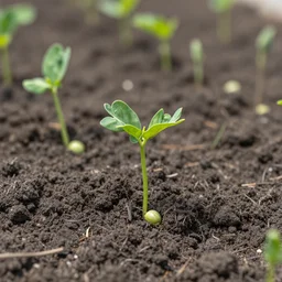 how peas grow