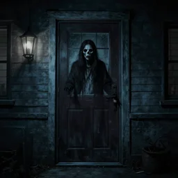 nightmare fuel approaching your door at night