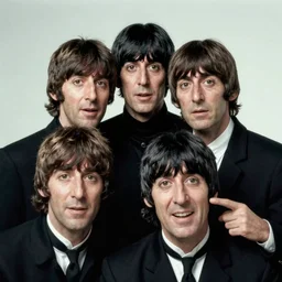 the beatles cgi monstrosity four heads and one body nightmare scary