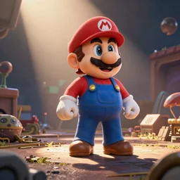 super mario in back to the future