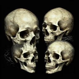life meeting death, digital art, trending on artstation
