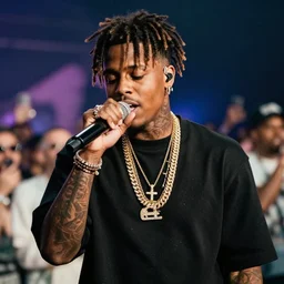 juice wrld at the park 4 k quality super realistic