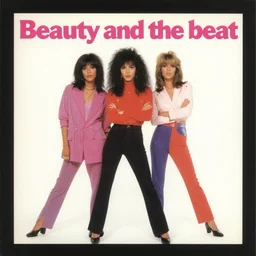 album cover for beauty and the beat, go gos