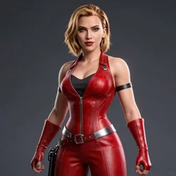 scarlet johansson in tekken 7, unreal engine