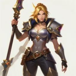 Cara Delavigne as a League of Legends champion
