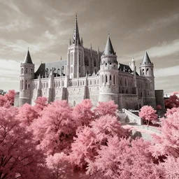 a beautiful ultradetailed highly detailed citadel nature by ben van berkel, infrared, archdaily, wallpaper, highly detailed, trending on artstation.