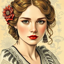 emma watson, annasophia robb, traditional corsican, intricate, highly detailed, artstation, illustration, ferri, bourotte, bouguereau
