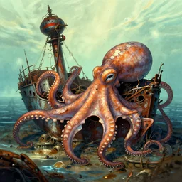 octopus ship graveyard