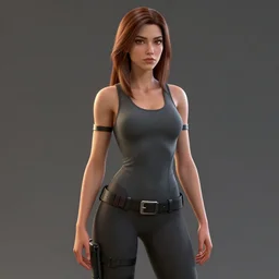 female saul goodman with slender body type, concept art, trending in artstation, artstationHD, artstationHQ, highly detailed, 4k