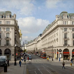 piccadilly circus, london as painted by raphael in 1 5 1 1, renaissance, broad daylight