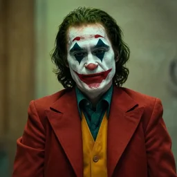 film still of Jim Carrey as joker in the new Joker movie