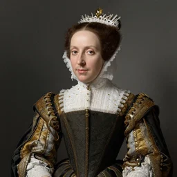 portrait of a spanish queen circa 1 8 6 4