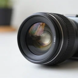 A Picture Of A Room Taken With A Camera With A Wet Lens, HD