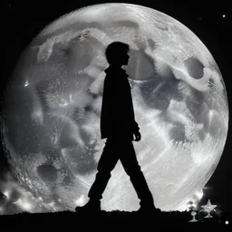 darkman walk on moon, stars behind the scene