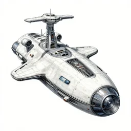 spaceship, drawn by giger