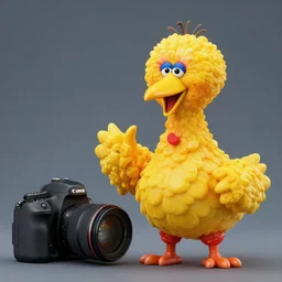 a photograph by a canon 5 d, 5 0 mm lens, of big bird playing a saxophone, beach, sunset, california, moody, canon 5 d 5 0 mm lens, fashion photography, realistic, award winning,