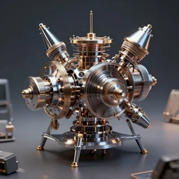 dieselpunk perpetual motion machine