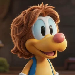 portrait of yoshi from nintendo, head and torso, unreal engine