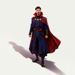 elizabeth olsen as doctor strange, long shadow, light colors, red magic, blood, by greg rutkowski, multiple dimensions, shattered glass, refractions, highly detailed, environmental light, cinematic by francis tnehunreal, octane render, nvidia, concept art, close up