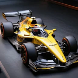 a race car concept that is inspired by a bird of prey, with sleek lines and a predatory look. the car would be designed to look fast and dangerous, with a bright and aggressive color scheme, highly detailed, intricate, dramatic lighting, award - winning car magazine photography