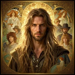 highly detailed portrait of a gobelin with long hairs, stephen bliss, unreal engine, fantasy art by greg rutkowski, loish, rhads, ferdinand knab, makoto shinkai and lois van baarle, ilya kuvshinov, rossdraws, tom bagshaw, alphonse mucha, global illumination, radiant light, detailed and intricate environment