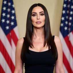 Monica Bellucci as the President of the USA