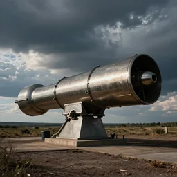 photo of a 1950s space gun