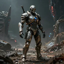 hyperdetailed photo of a humanoid battle on a unknown creepy planet 8 k extremely detailed hd hyperrealism mysterious movie studio fx beautiful
