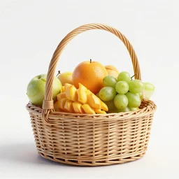 fruit basket, 4K