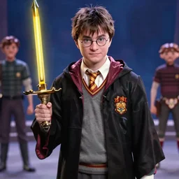 Harry Potter, tv still from the 3d animated tv series 'Star Wars: Clone Wars' Season 7