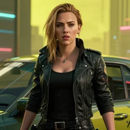 Fury Road driver scarlett johansson tragedy in Cyberpunk 2077. CP2077. 3840 x 2160