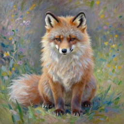 furry art painted by monet