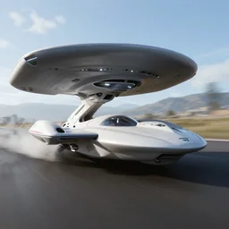 Drifting the USS Enterprise in Forza Horizon 5