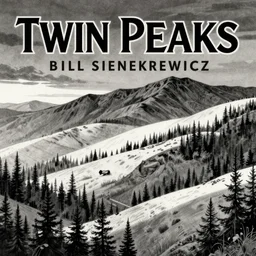 Twin Peaks artwork by Bill Sienkiewicz