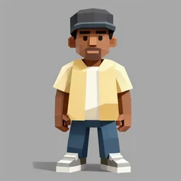 low - poly tyler the creator, art station, 4 k 9