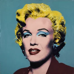 painting from andy warhol expressing fear, sadness, pain, anxiety