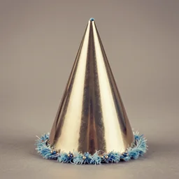 vintage photo of a party hat