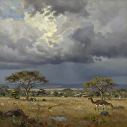 oil painting madagascar