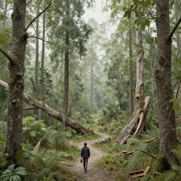 enviroment art by simon stalenhag
