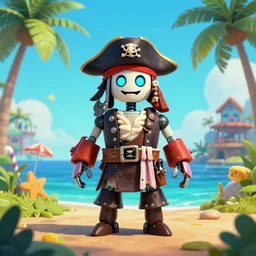 Robot Pirate Island