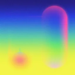 retrofuturistic design. deep colorful soft gradients, and translucence. pre - 2 0 0 0 s era. vintage computer art, early computer graphics. by stanislaw fernandes and eyvind earle