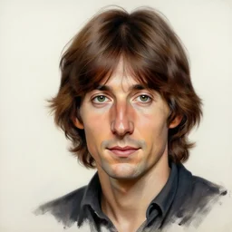Caricature portraits done of George Harrison, realistic, hyperrealistic, very realistic, highly detailed, very detailed, extremely detailed, detailed, oil painting, digital art, trending on artstation