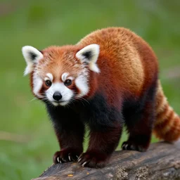 red panda by patrick james woodroffe