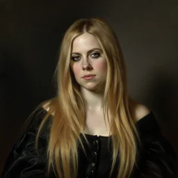 avril lavigne. by rembrandt, 1 6 6 7